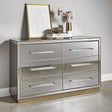 Antique Mirrored Chest GY-LG137 Xcella