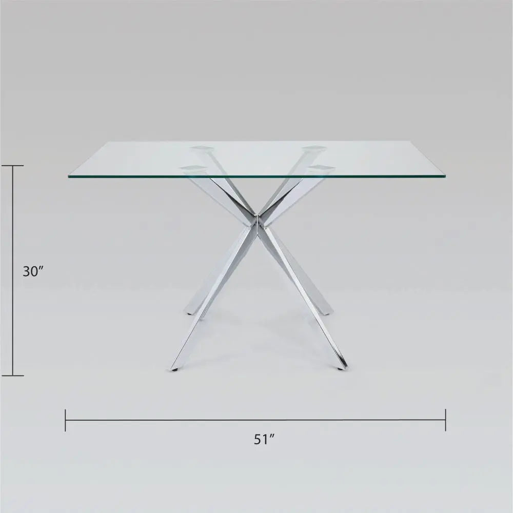 Atlas Silver Dining Table - Xcella Furniture