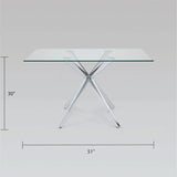 Atlas Silver Dining Table - Xcella Furniture