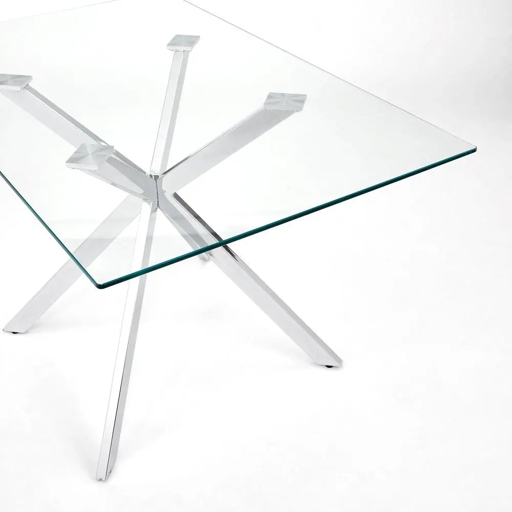 Atlas Silver Dining Table - Xcella Furniture