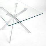 Atlas Silver Dining Table - Xcella Furniture