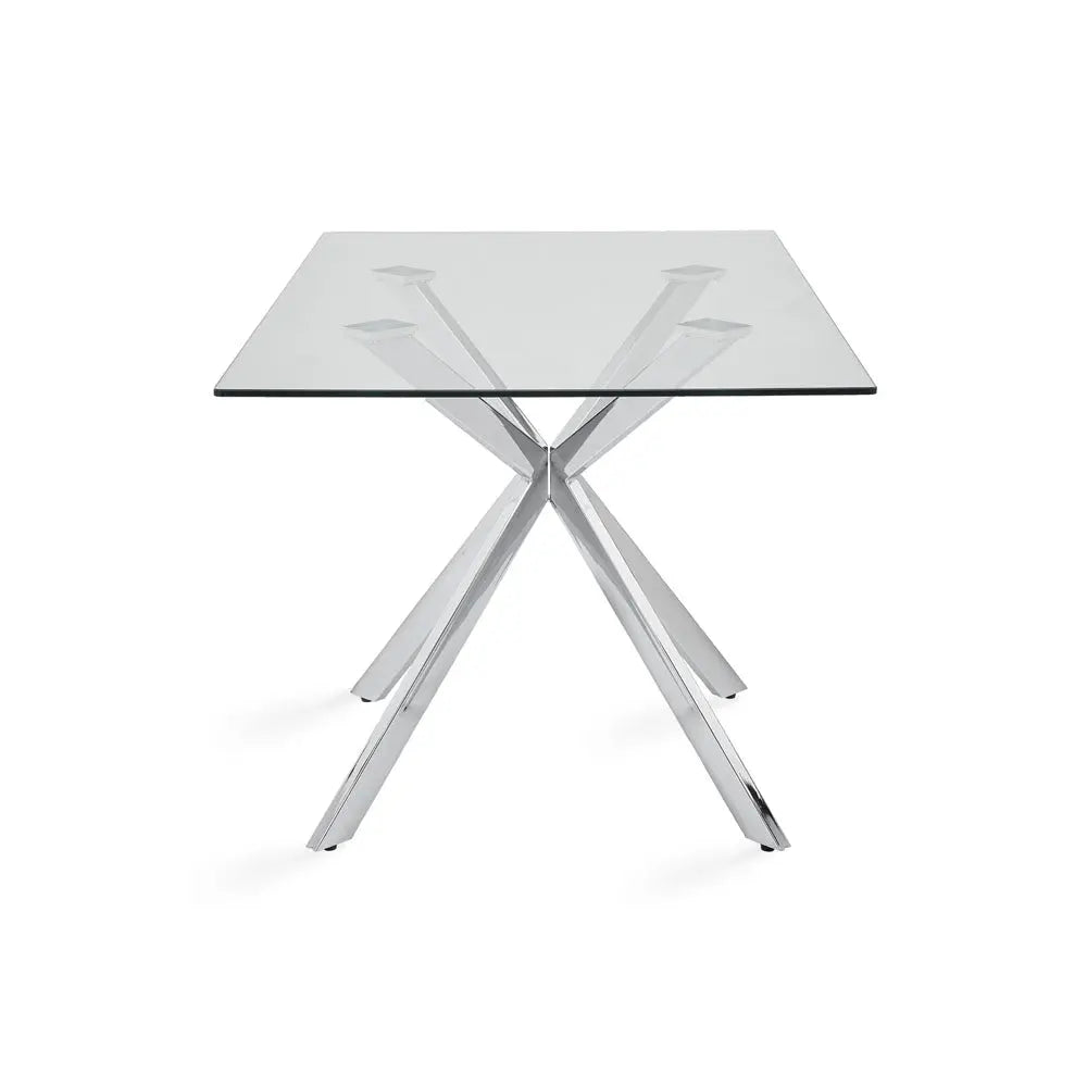 Atlas Silver Dining Table - Xcella Furniture