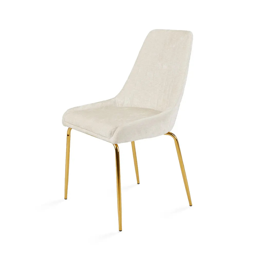 Moira Dining Chair - Gold - Xcella Furniture