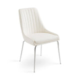 Moira Dining Chair - Silver - Xcella Furniture