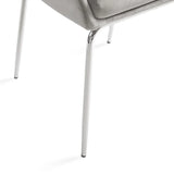 Moira Dining Chair - Silver - Xcella Furniture