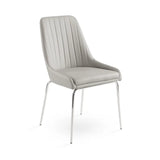 Moira Dining Chair - Silver - Xcella Furniture