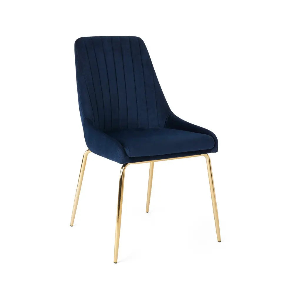 Moira Dining Chair - Gold - Xcella Furniture