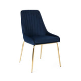 Moira Dining Chair - Gold - Xcella Furniture