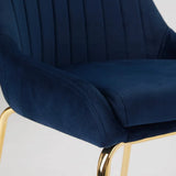 Moira Dining Chair - Gold - Xcella Furniture