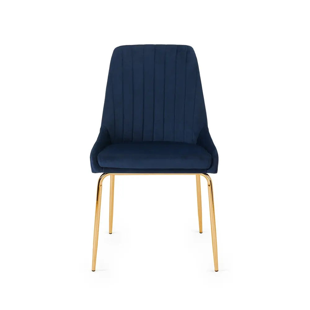 Moira Dining Chair - Gold - Xcella Furniture