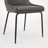 Moira Black Metal Dining Chair - Xcella Furniture