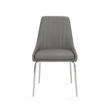 Moira Dining Chair - Silver - Xcella Furniture