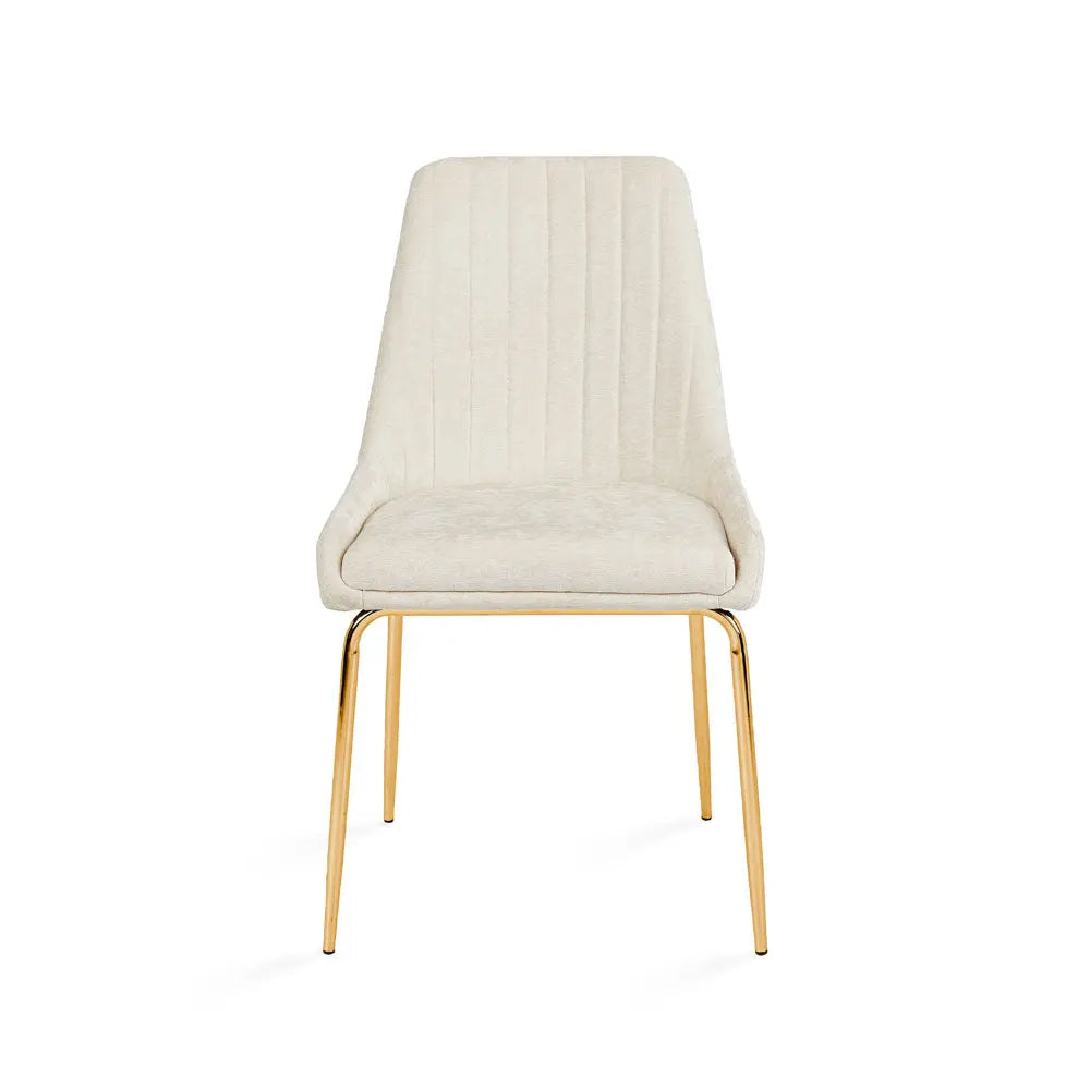 Moira Dining Chair - Gold - Xcella Furniture