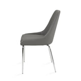 Moira Dining Chair - Silver - Xcella Furniture