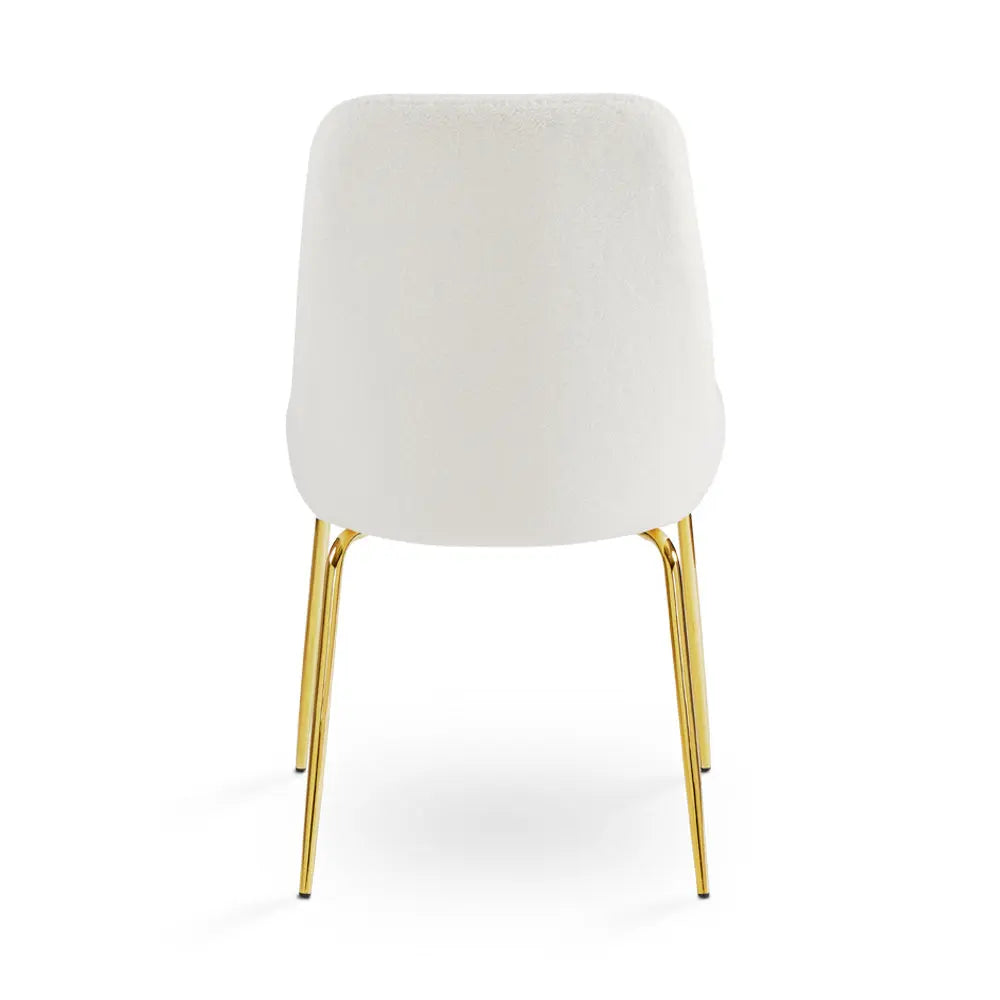 Moira Dining Chair - Gold - Xcella Furniture