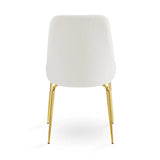 Moira Dining Chair - Gold - Xcella Furniture