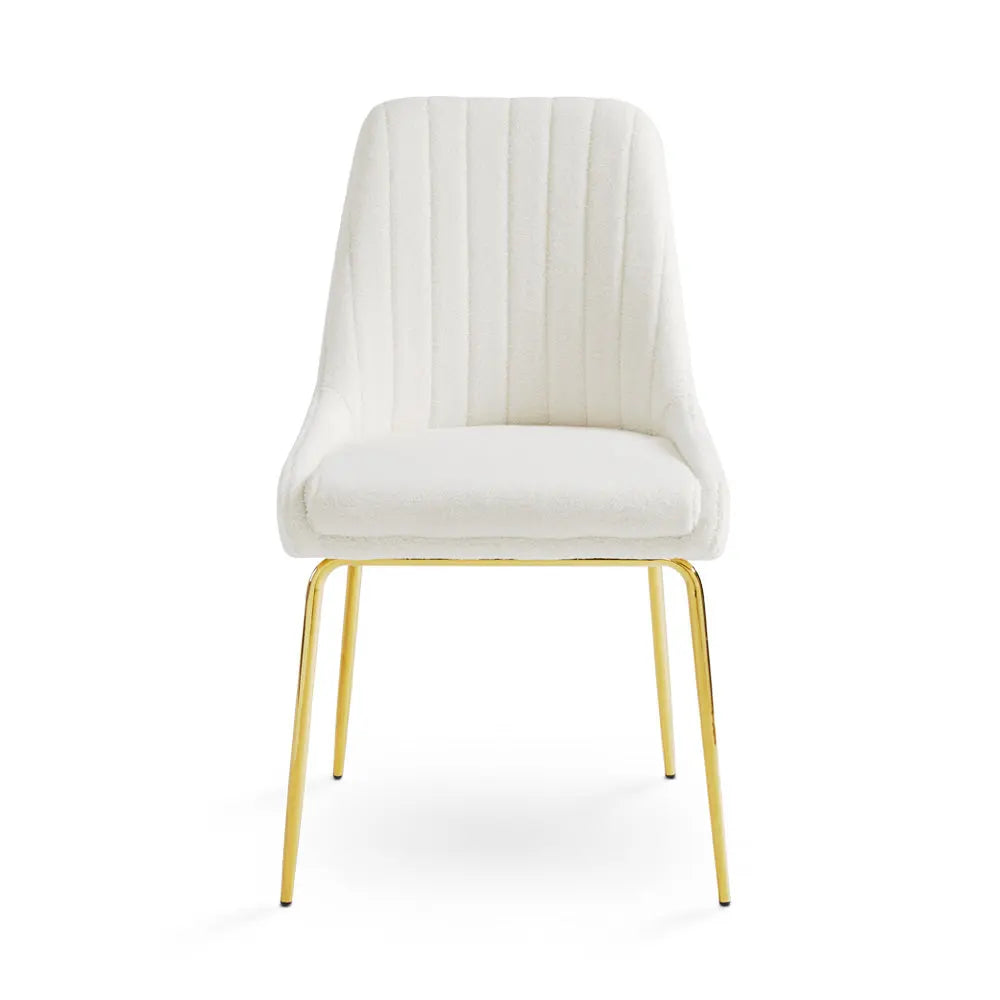 Moira Dining Chair - Gold - Xcella Furniture