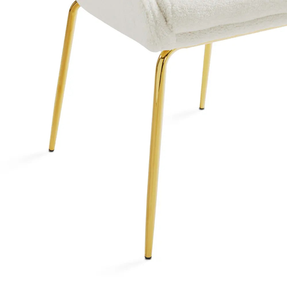 Moira Dining Chair - Gold - Xcella Furniture