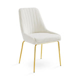 Moira Dining Chair - Gold - Xcella Furniture