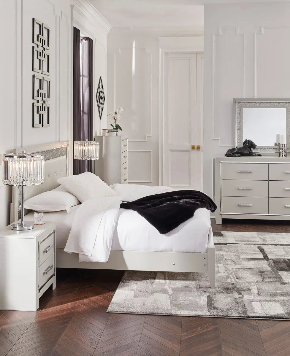 Ashley Zyniden LED Bedroom Set Signature Design by Ashley