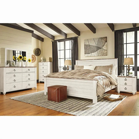 Ashley Willowton Panel Bedroom Collection Signature Design by Ashley