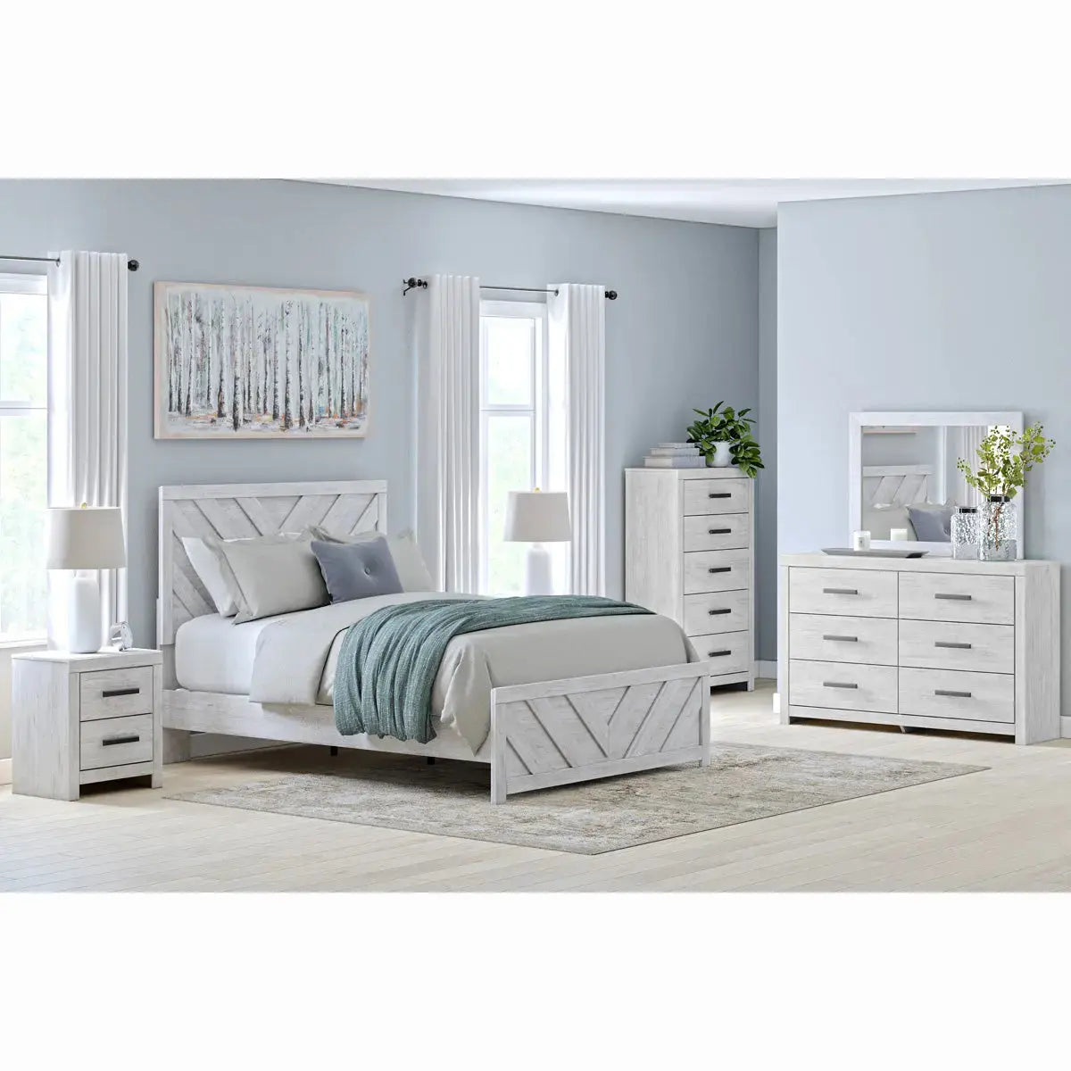 Ashley Cayboni Bedroom Set B3788 - Complete Home Furnish