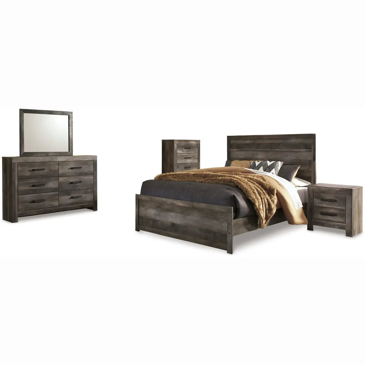 Ashely Wynnlow Panel Bedroom Set Signature Design by Ashley