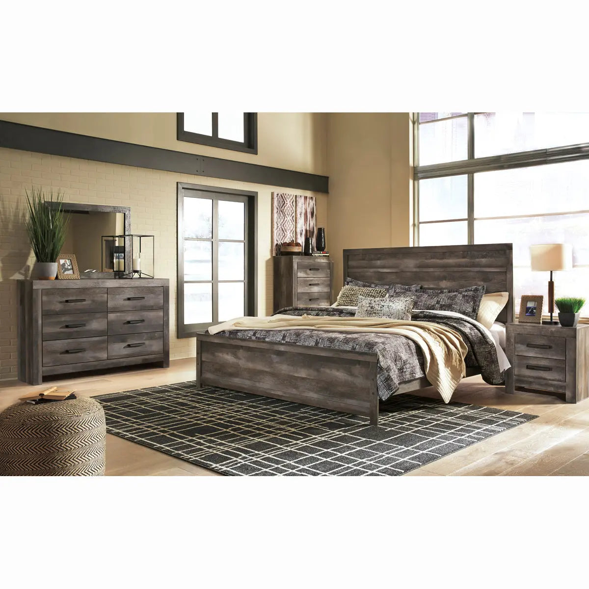 Ashely Wynnlow Panel Bedroom Set Signature Design by Ashley