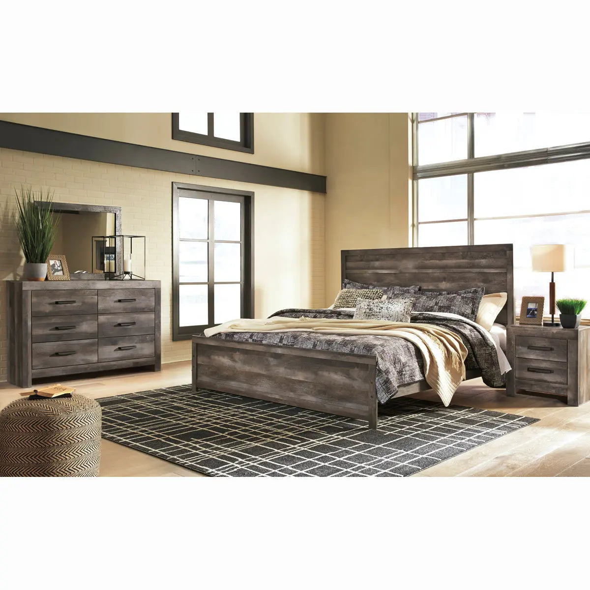 Ashely Wynnlow Panel Bedroom Set Signature Design by Ashley