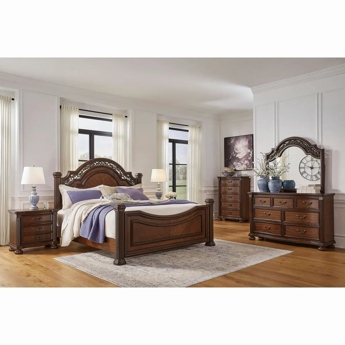 Ashley Lavinton Poster Bedroom Set B764 Signature Design by Ashley