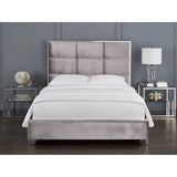 Blair Velvet Upholstered Bed Xcella