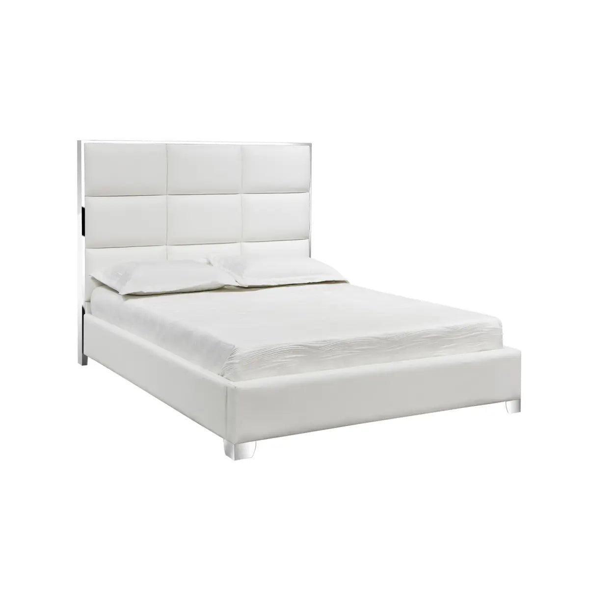 Blair Leatherette Upholstered Bed Xcella