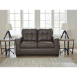 Ashley Barlin Mills Loveseat in Umber Signature Design by Ashley