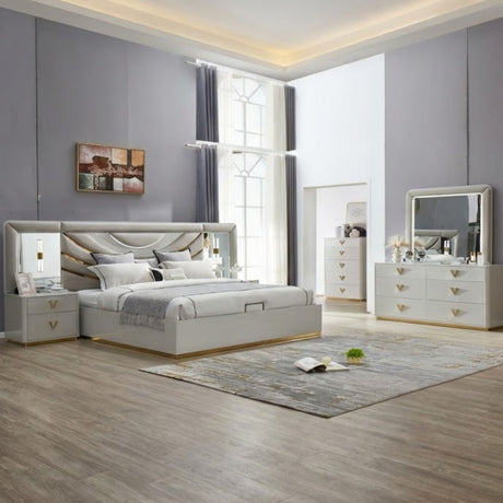 Turkish Style 7 Pc Bedroom Set VFI