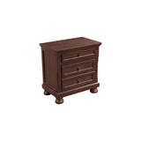 Begonia 8Pc Bedroom Set in Cherry Brown M.A.Z