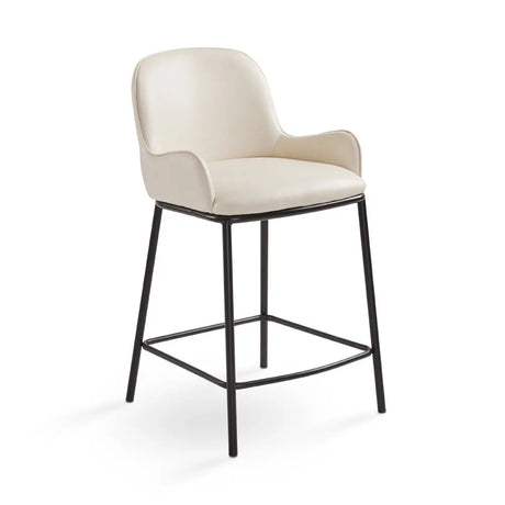 Bennett Counter Stool in Taupe Xcella