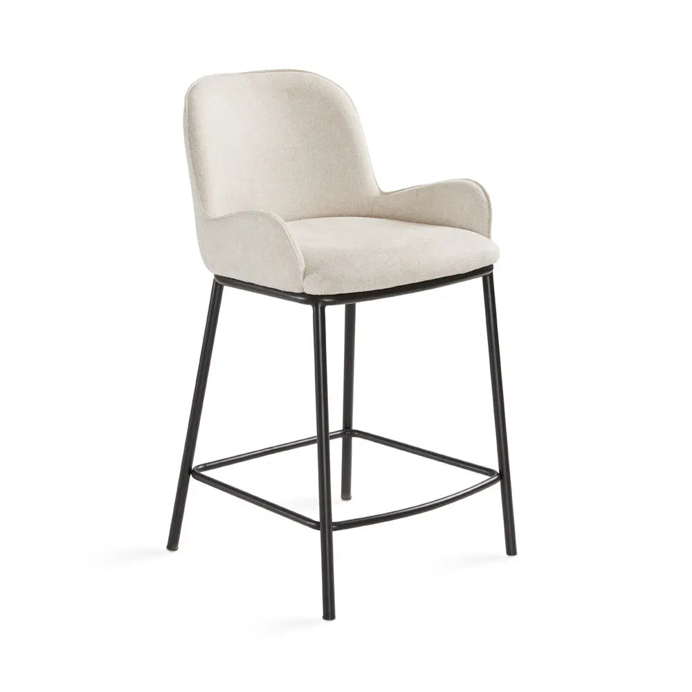 Bennett Counter Stool in Taupe Xcella