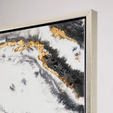 Black Marble Wall Art - Xcella