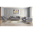 Trump Velvet Sofa Set Galaxy