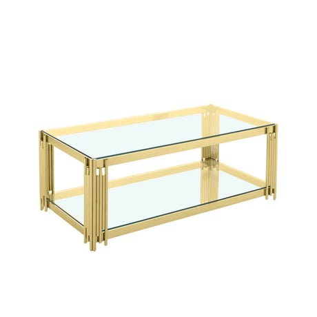 CT160 Coffee Table in Gold Glory Furniture