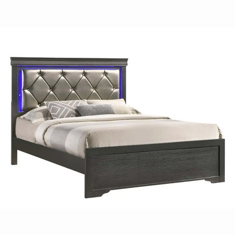 Brooklyn LED 6Pc Bedroom Set 1161 Matrix Furniture