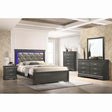 Brooklyn LED 6Pc Bedroom Set 1161 Matrix Furniture