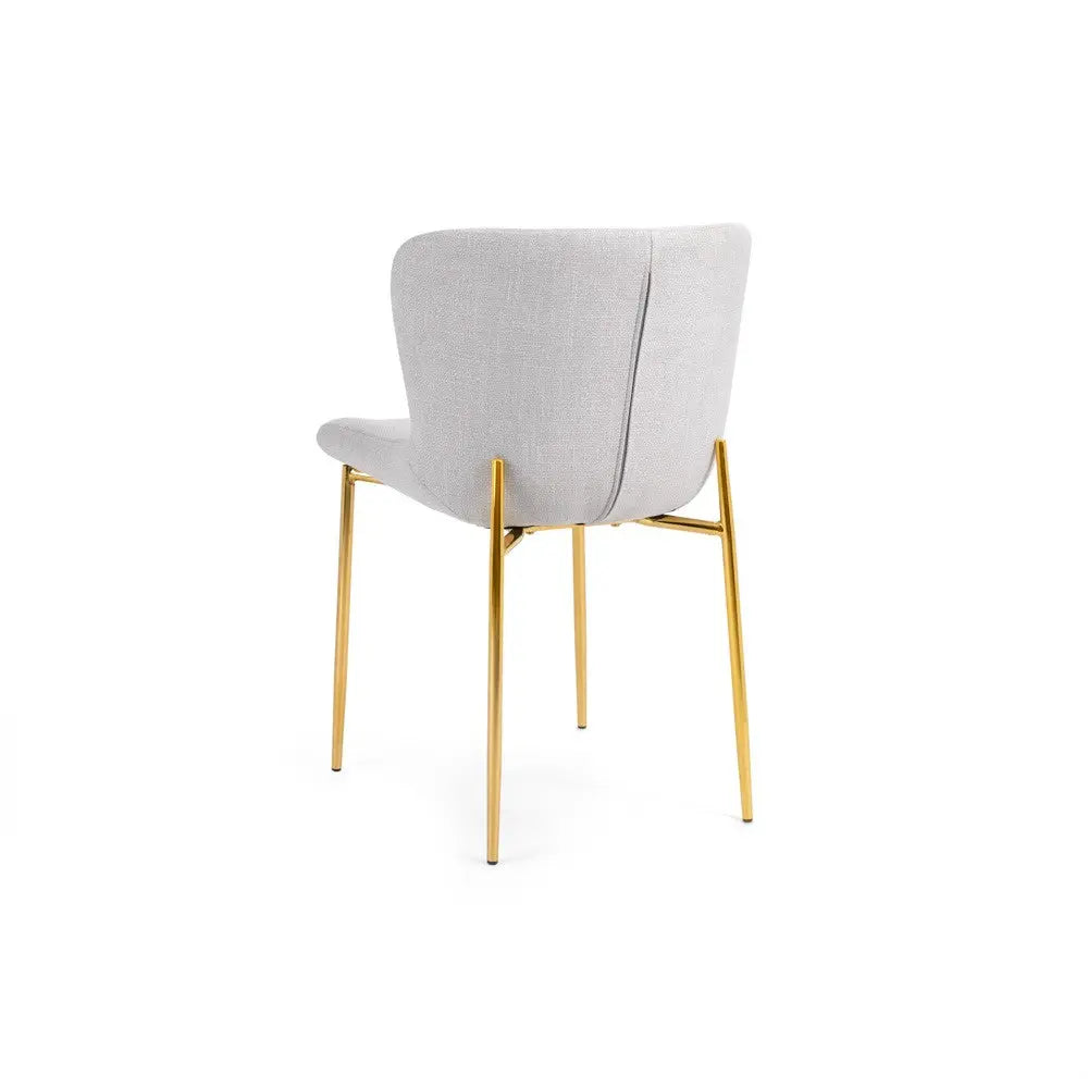 Fortina Dining Chair - Gold - Xcella Furniture