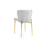 Fortina Dining Chair - Gold - Xcella Furniture