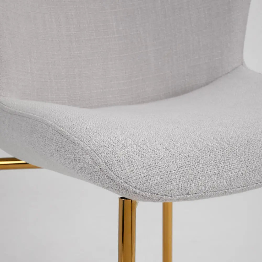 Fortina Dining Chair - Gold - Xcella Furniture