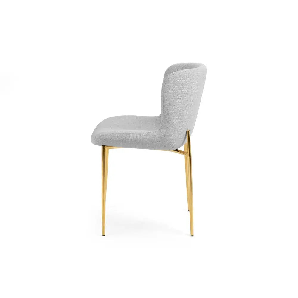 Fortina Dining Chair - Gold - Xcella Furniture