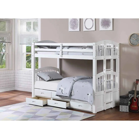 Triple Bunk Bed with Trundle B1842 I.F.Furniture