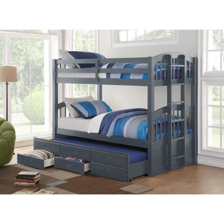 Triple Bunk Bed with Trundle B1841 I.F.Furniture