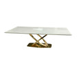 3303 Infinity Marble Dining Table VFI