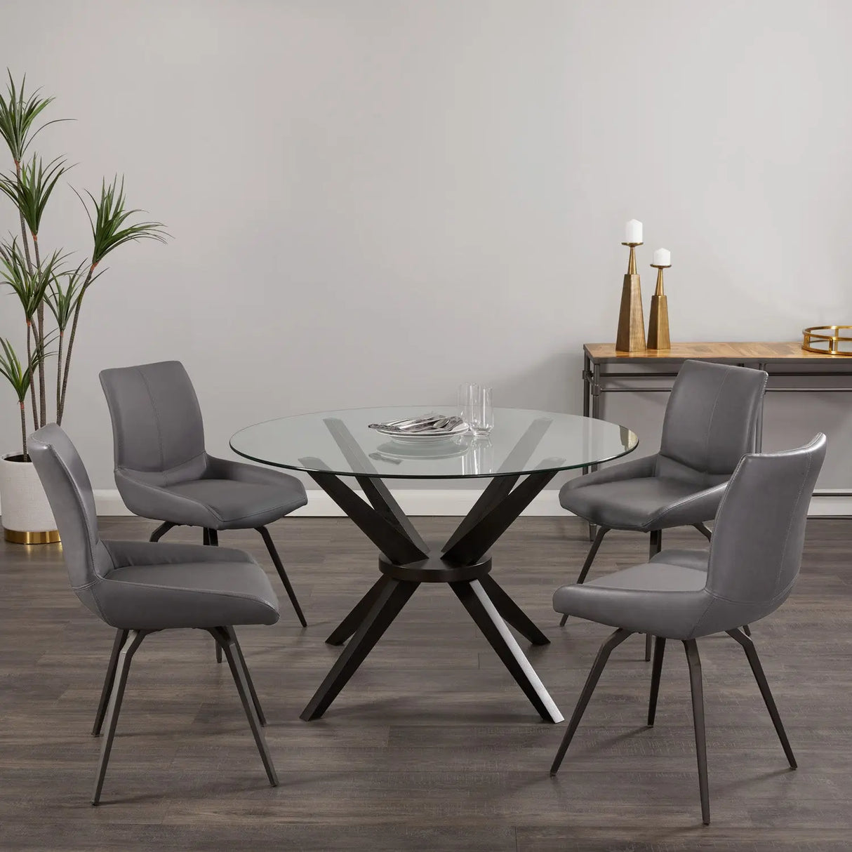 Bromley Swivel Dining Chair - Xcella Furniture